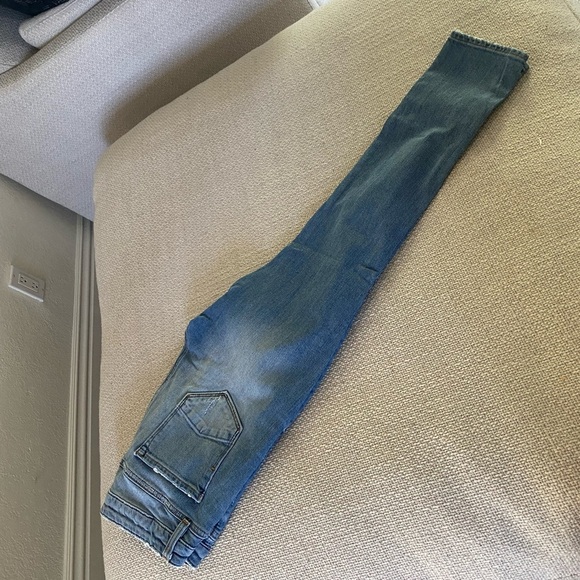 🔥 D-ID Florence Ankle Skinny Jeans – Distressed Light Wash size 31 - Picture 3 of 6